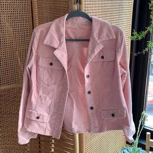Pink Corduroy Jacket